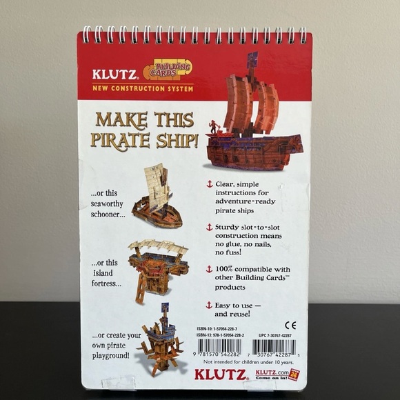 Klutz Building Cards How to Build Pirate Ships 2006 - Picture 2 of 6
